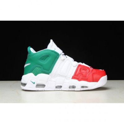 Nike Erkek Air More Uptempo '96 Italy Qs University Kırmızı / Yeşil Spor Ayakkabı Türkiye - QGLXR59K